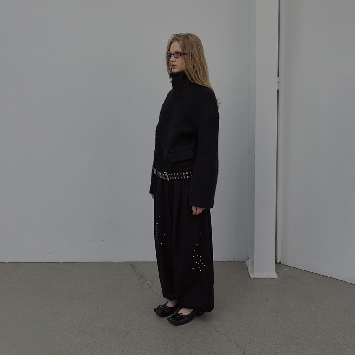 엘씨디씨티엠(LCDC™) BOUCLE JACKET (BLACK)