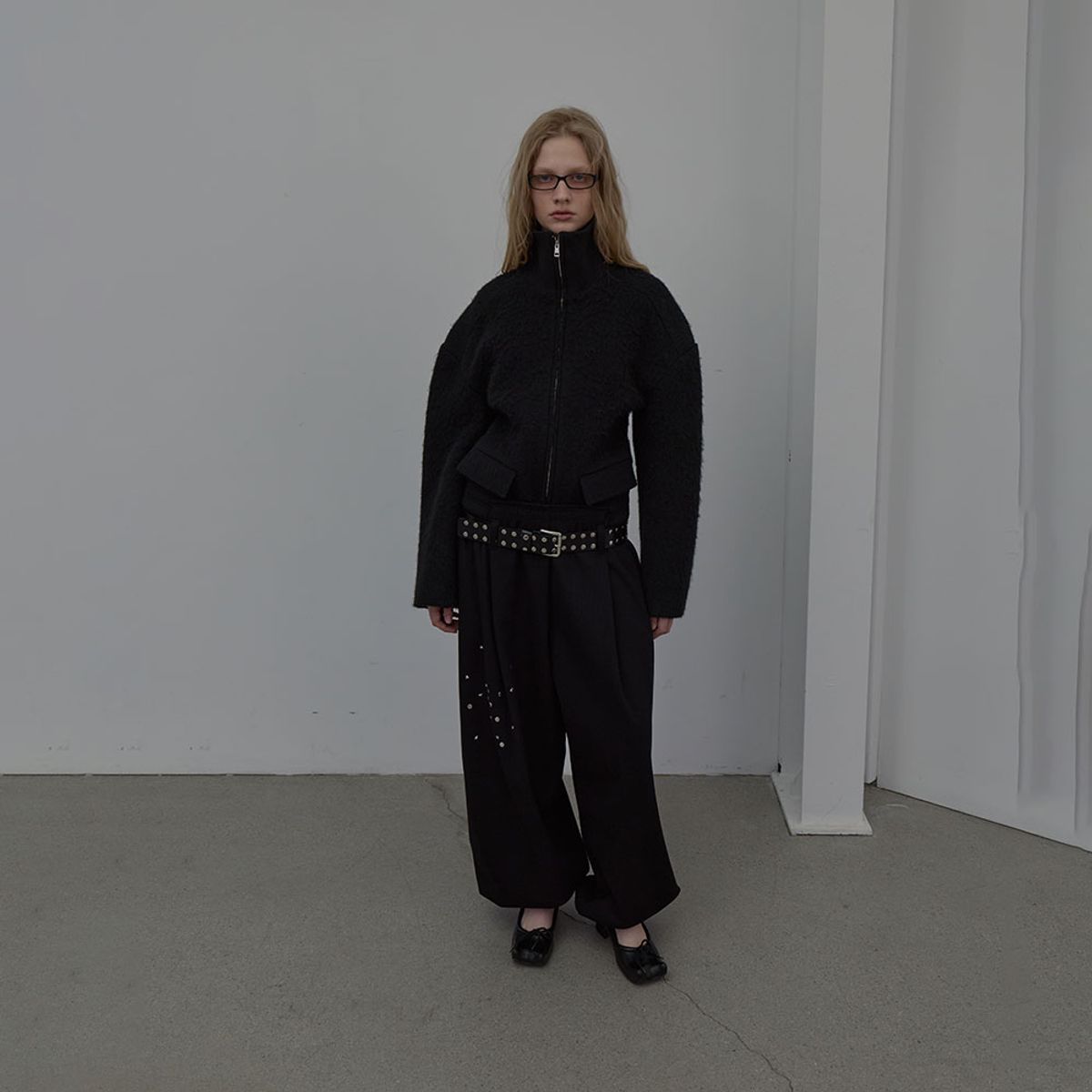 엘씨디씨티엠(LCDC™) BOUCLE JACKET (BLACK)