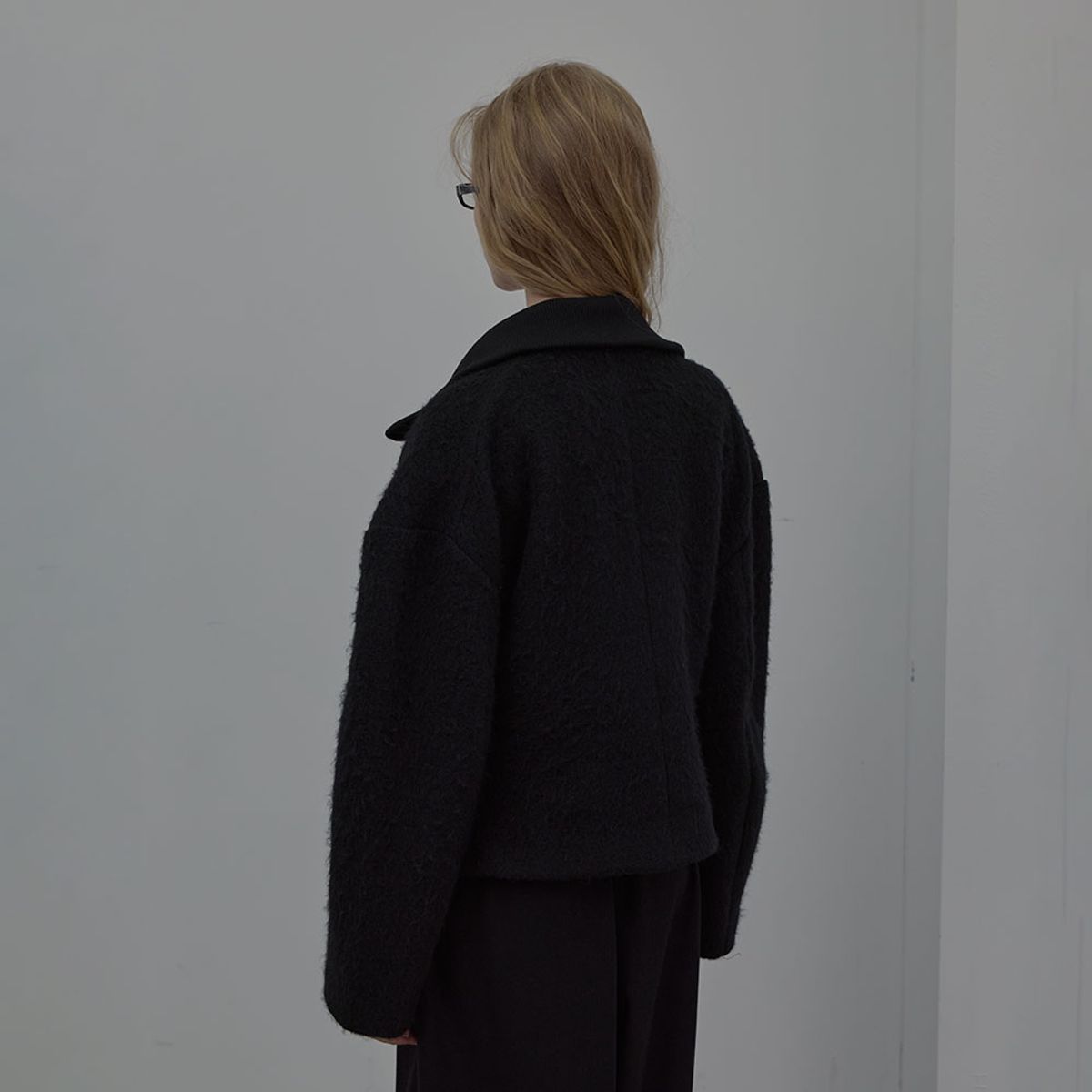 엘씨디씨티엠(LCDC™) BOUCLE JACKET (BLACK)