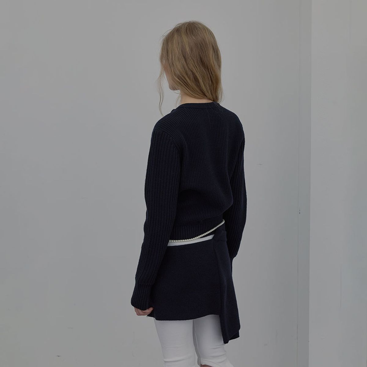 엘씨디씨티엠(LCDC™) DOUBLE LAYER PULLOVER (NAVY)