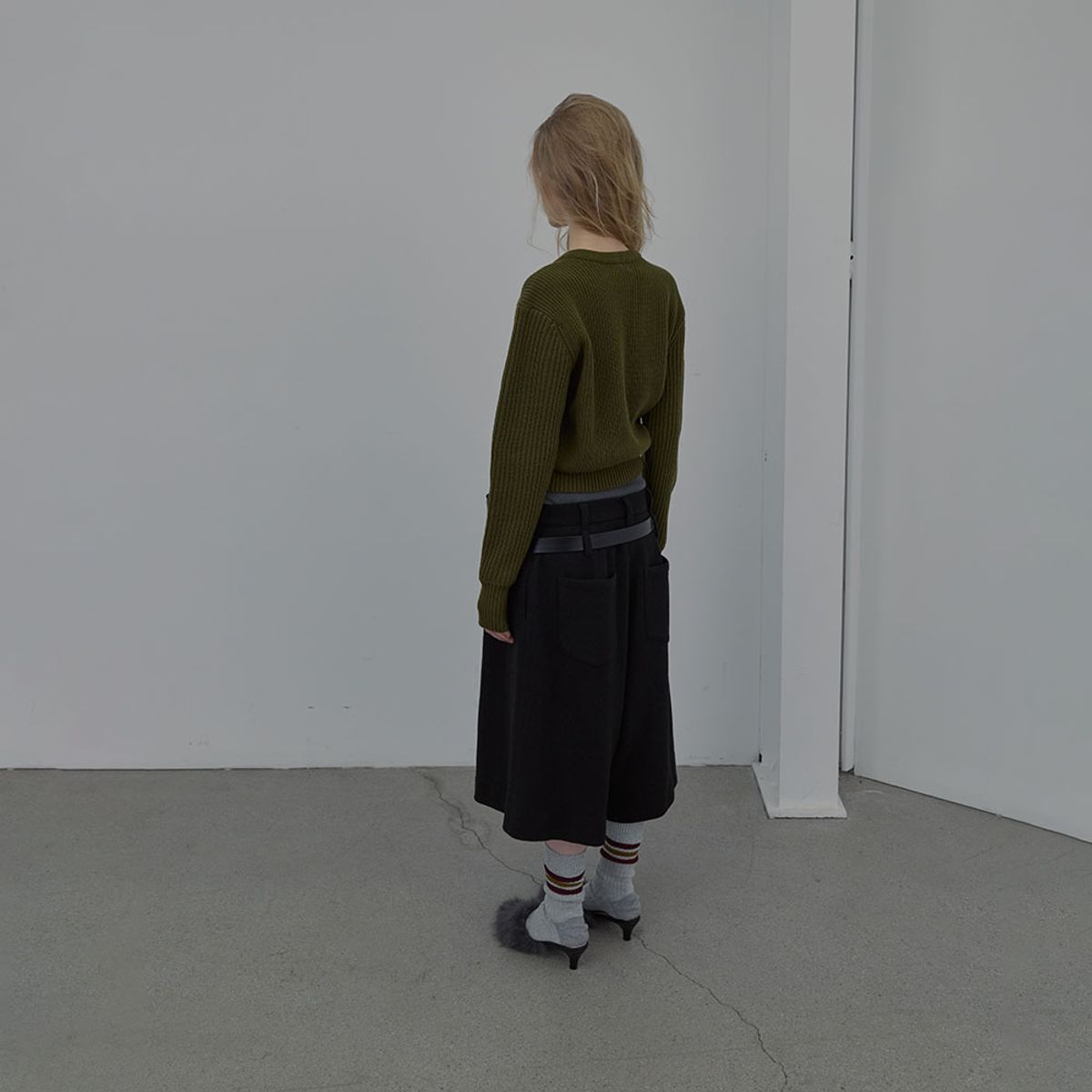 엘씨디씨티엠(LCDC™) DOUBLE LAYER PULLOVER (KHAKI)