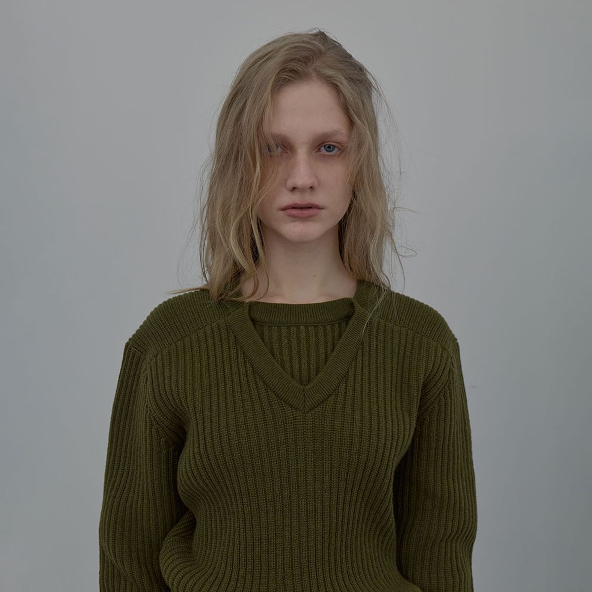 엘씨디씨티엠(LCDC™) DOUBLE LAYER PULLOVER (KHAKI)