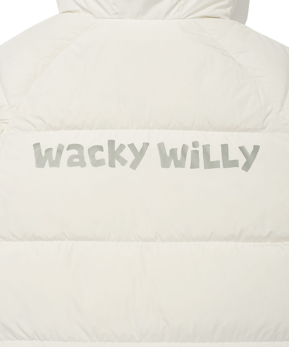 와키윌리(WACKY WILLY) [25FW] 롱 다운 점퍼 아이보리