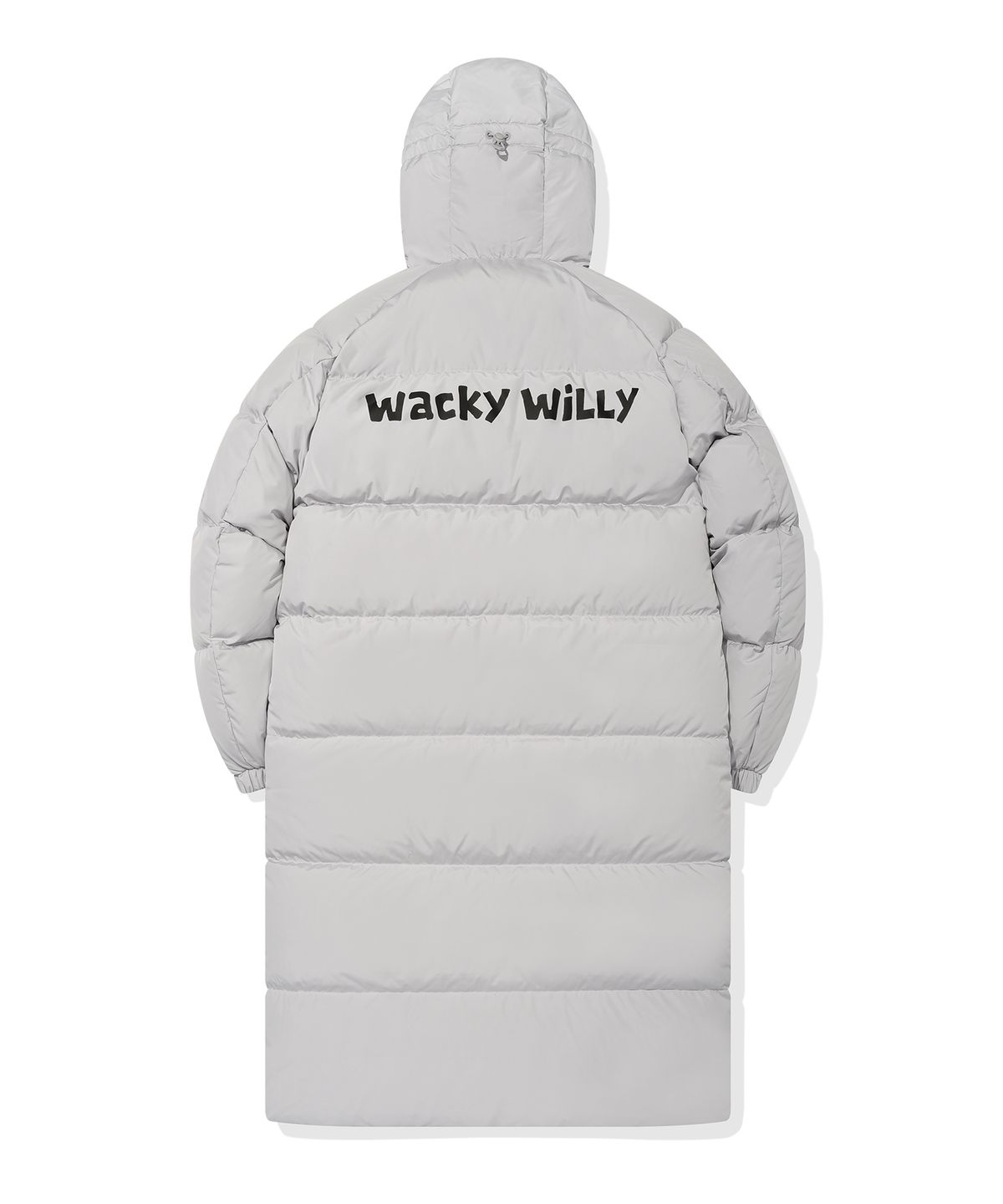 와키윌리(WACKY WILLY) [25FW] 롱 다운 점퍼 그레이