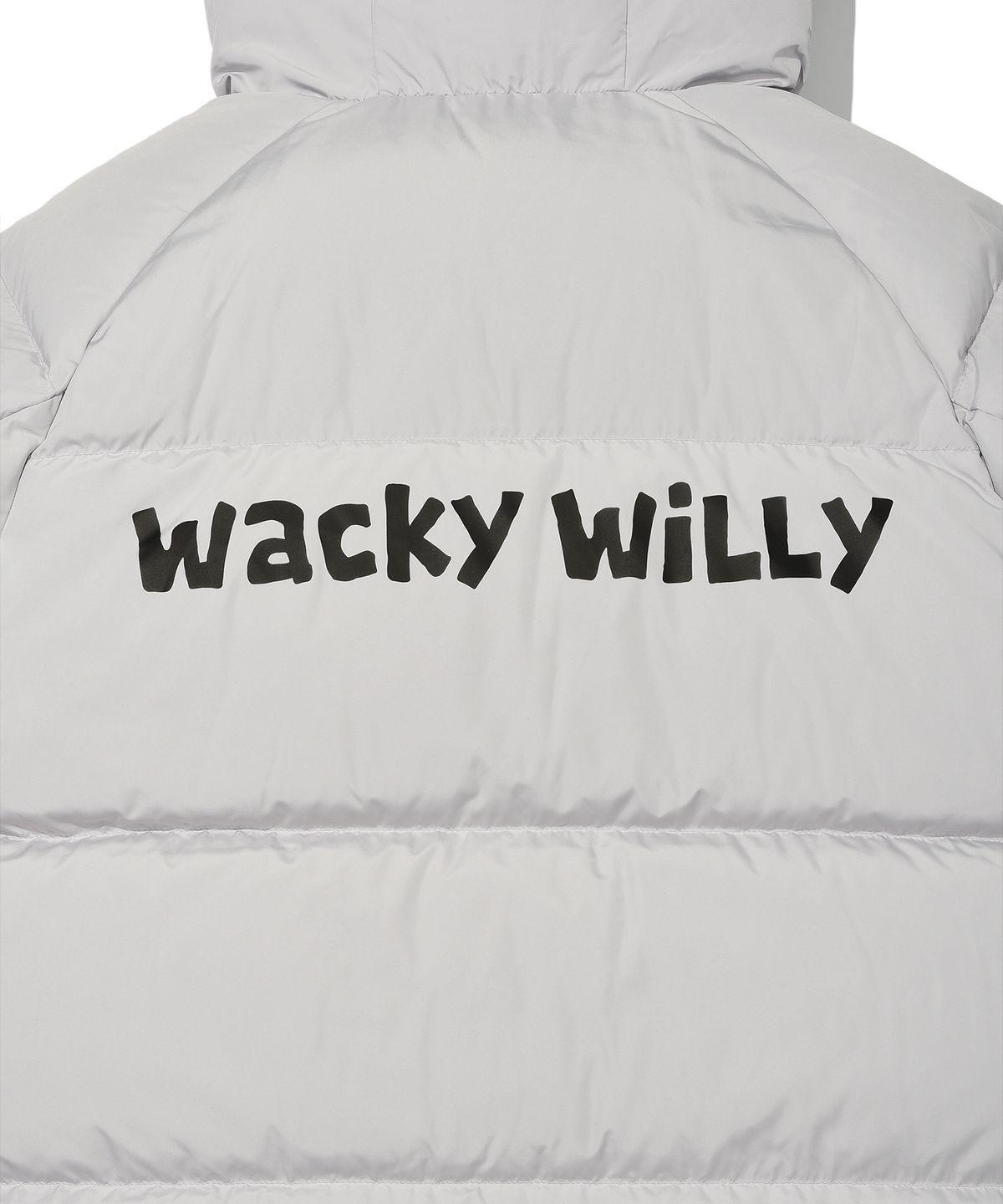 와키윌리(WACKY WILLY) [25FW] 롱 다운 점퍼 그레이