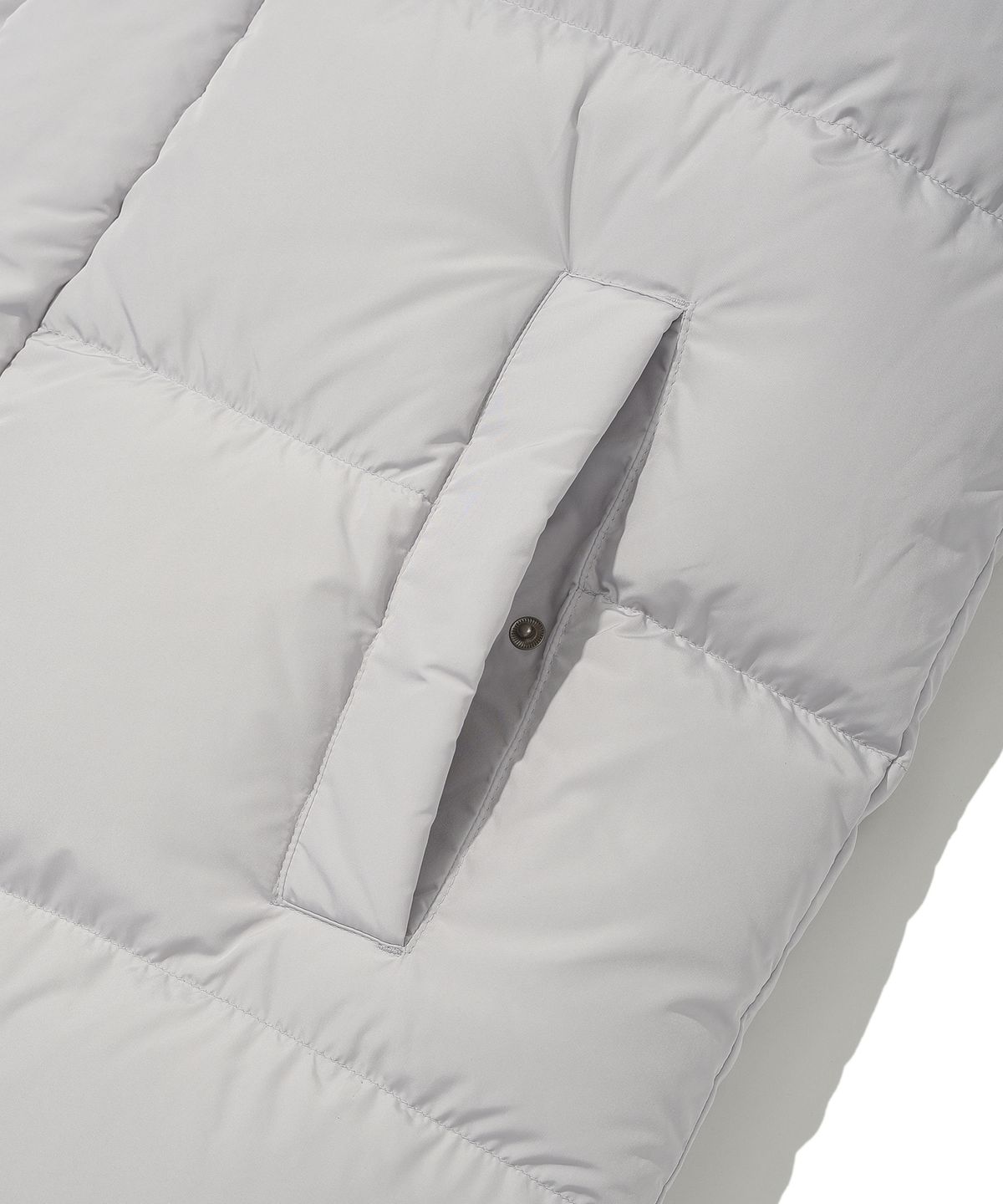 와키윌리(WACKY WILLY) [25FW] 롱 다운 점퍼 그레이