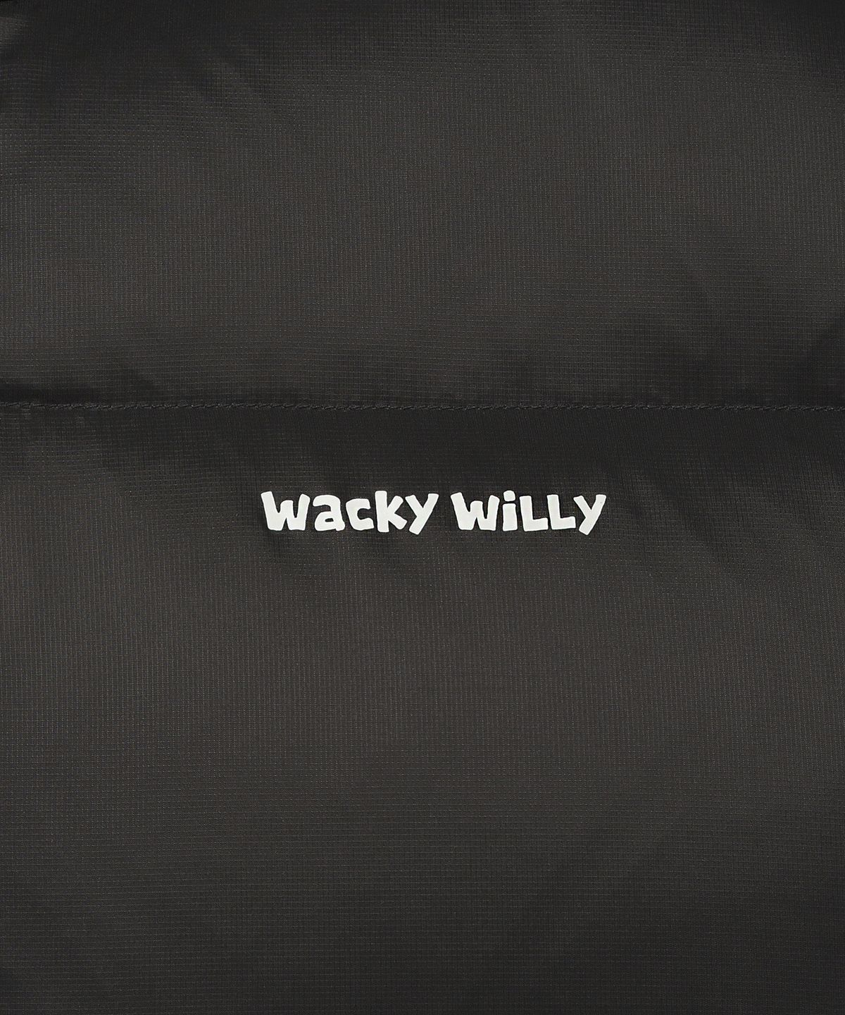 와키윌리(WACKY WILLY) 립스탑 다운 숏푸퍼 그레이