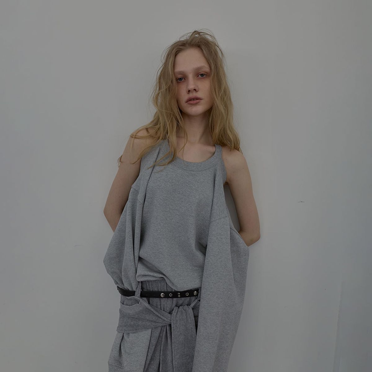 엘씨디씨티엠(LCDC™) HALTERNECK SWEATSHIRT (MELANGE GREY)