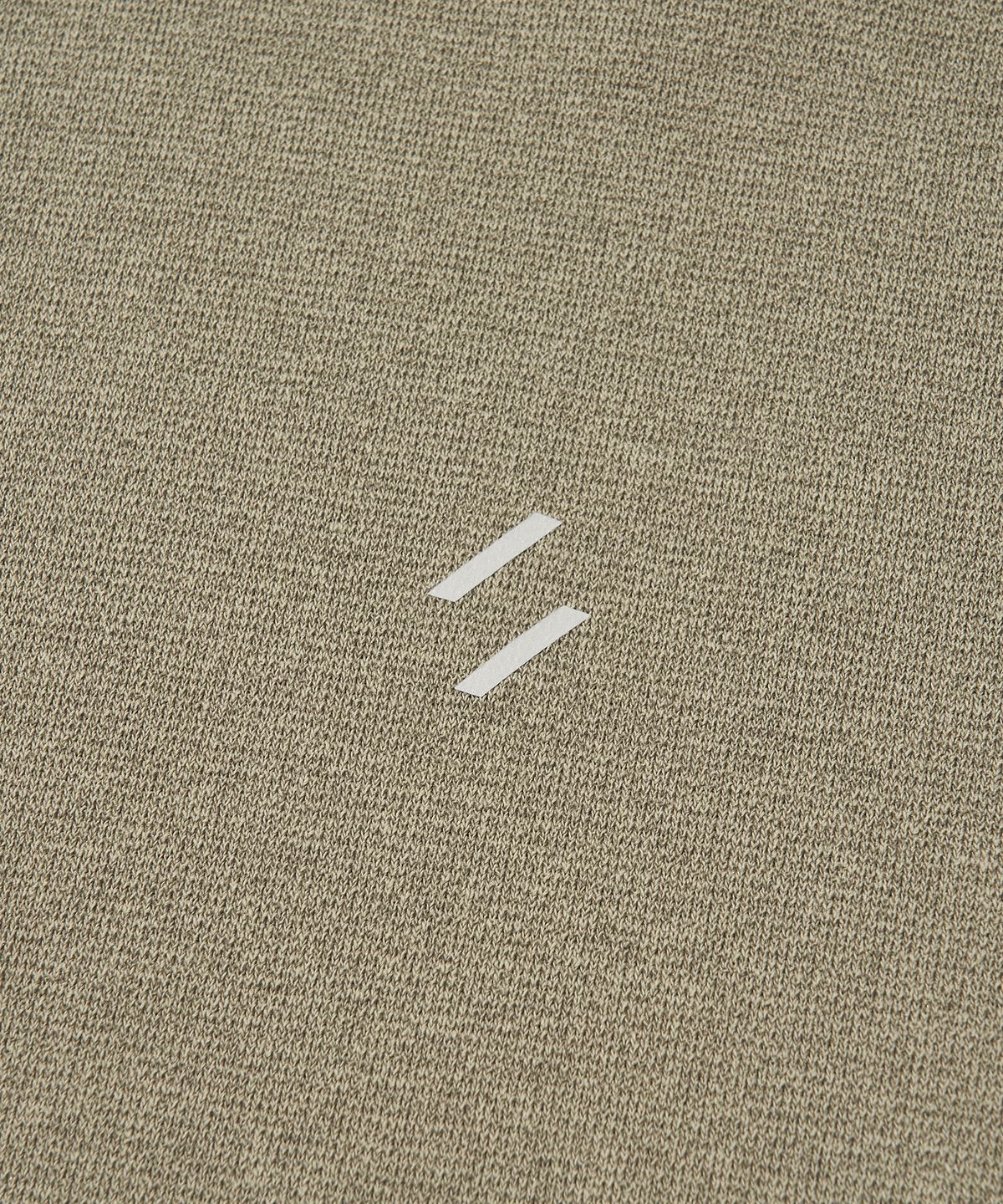 웰터 익스페리먼트(WELTER EXPERIMENT) PONTEX LONG SLEEVES T-SHIRT_OLIVE