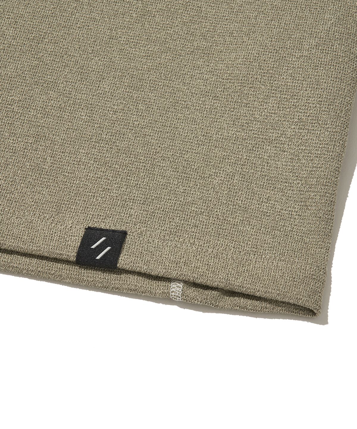 웰터 익스페리먼트(WELTER EXPERIMENT) PONTEX LONG SLEEVES T-SHIRT_OLIVE