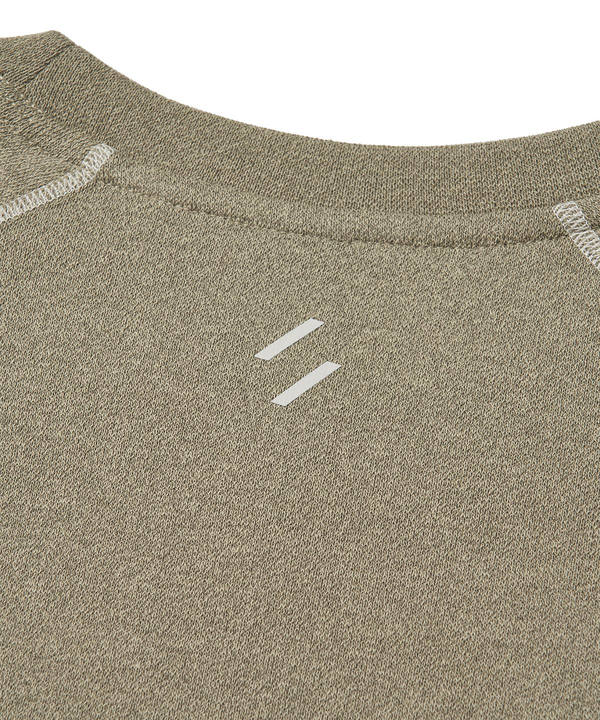 웰터 익스페리먼트(WELTER EXPERIMENT) PONTEX LONG SLEEVES T-SHIRT_OLIVE