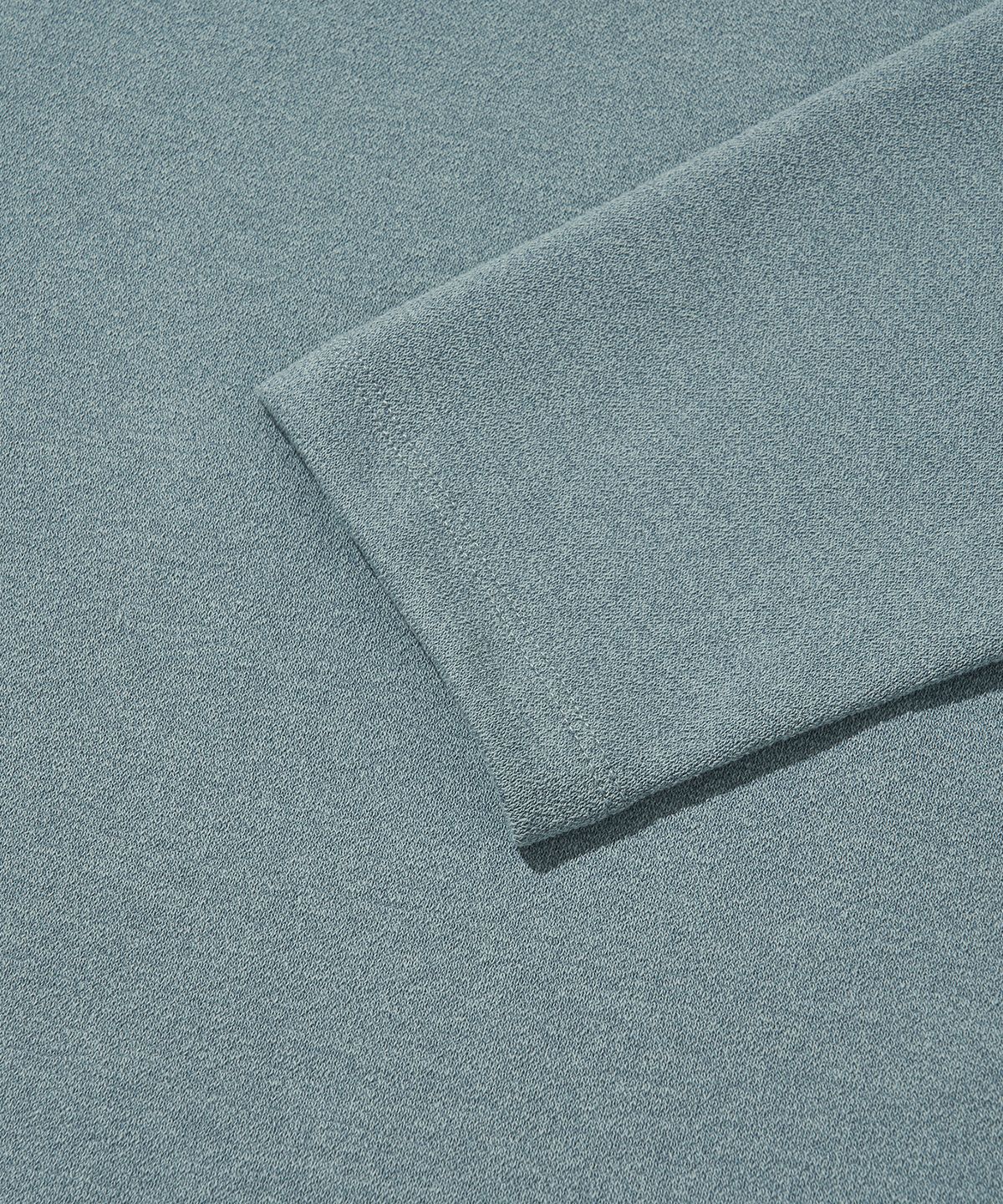 웰터 익스페리먼트(WELTER EXPERIMENT) PONTEX LONG SLEEVES T-SHIRT_BLUE