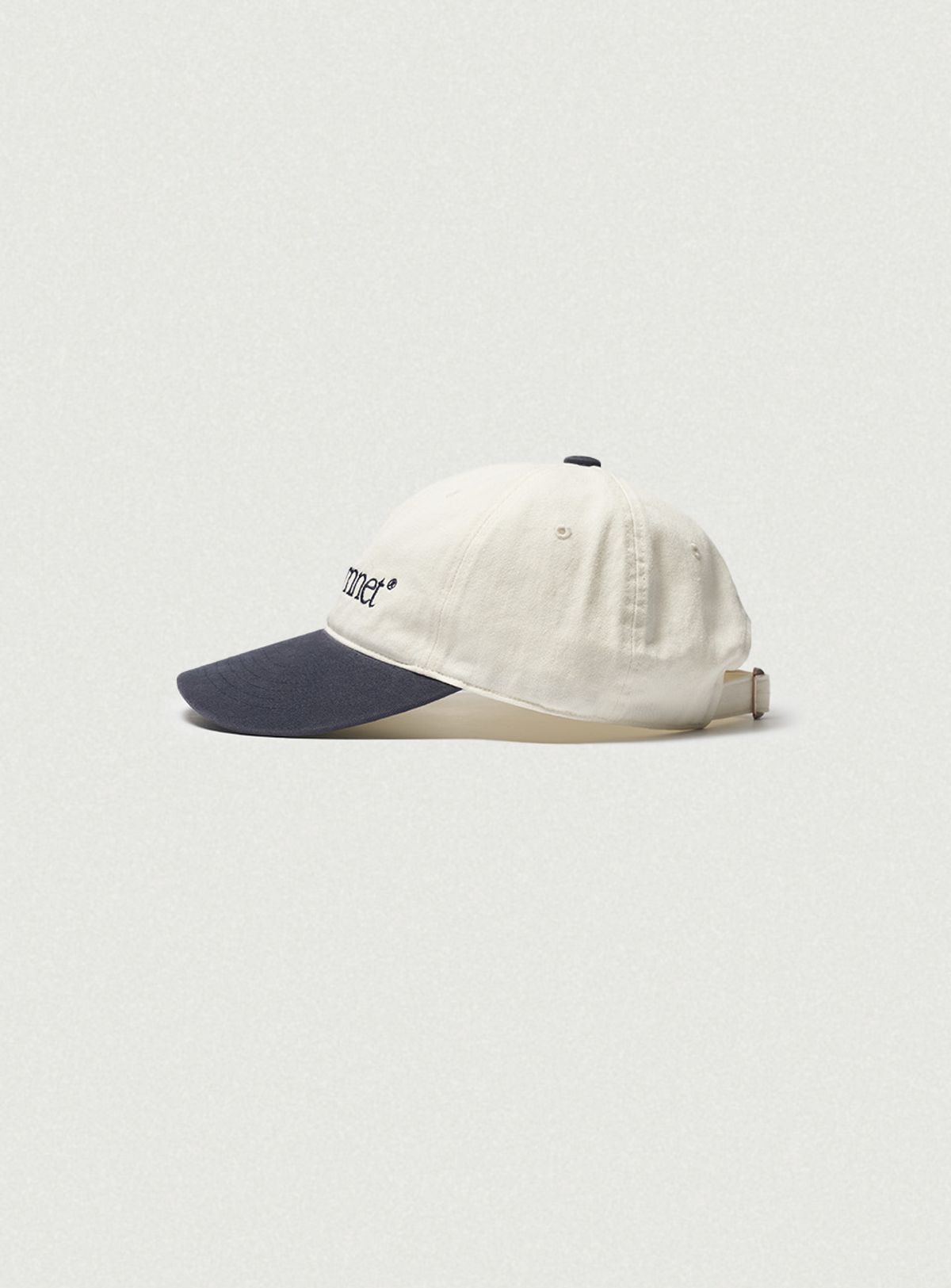 더바넷(THEBARNNET) Two-Tone Logo Ball Cap_Navy