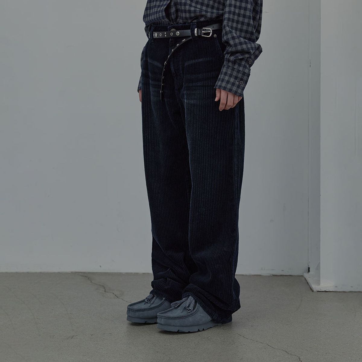 엘씨디씨티엠(LCDC™) WASHED CORDUROY PANTS (NAVY)