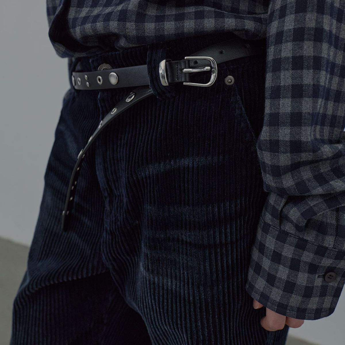 엘씨디씨티엠(LCDC™) WASHED CORDUROY PANTS (NAVY)