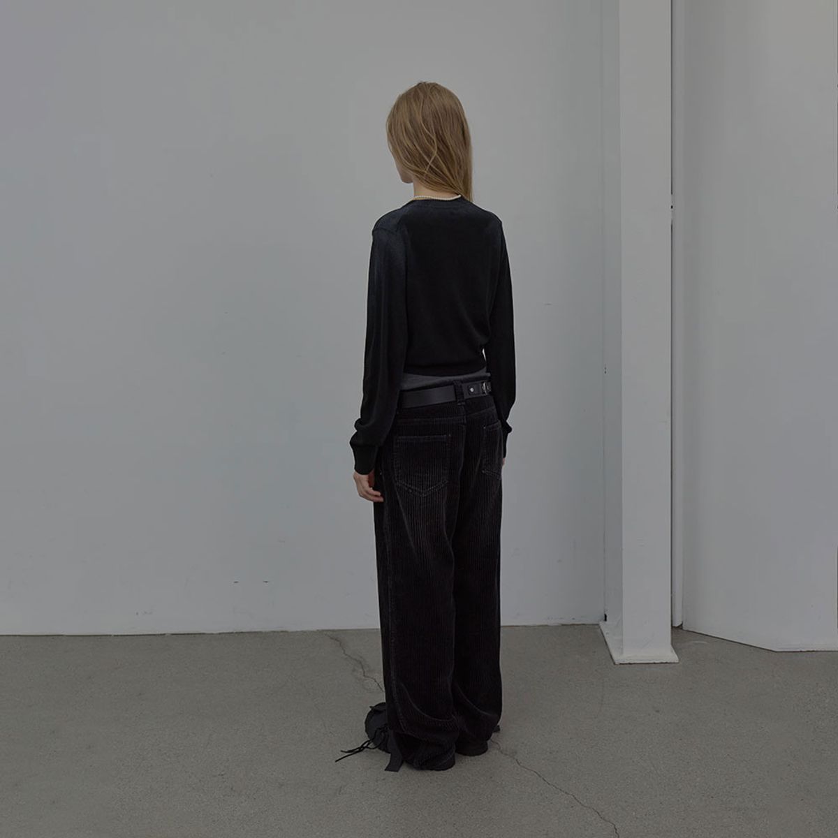 엘씨디씨티엠(LCDC™) WASHED CORDUROY PANTS (DARK GREY)