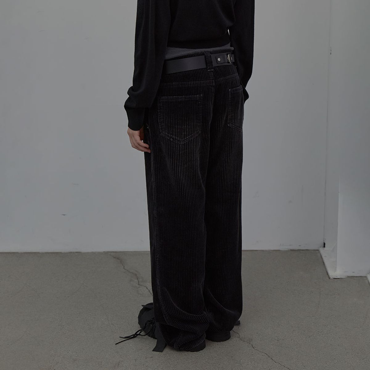 엘씨디씨티엠(LCDC™) WASHED CORDUROY PANTS (DARK GREY)