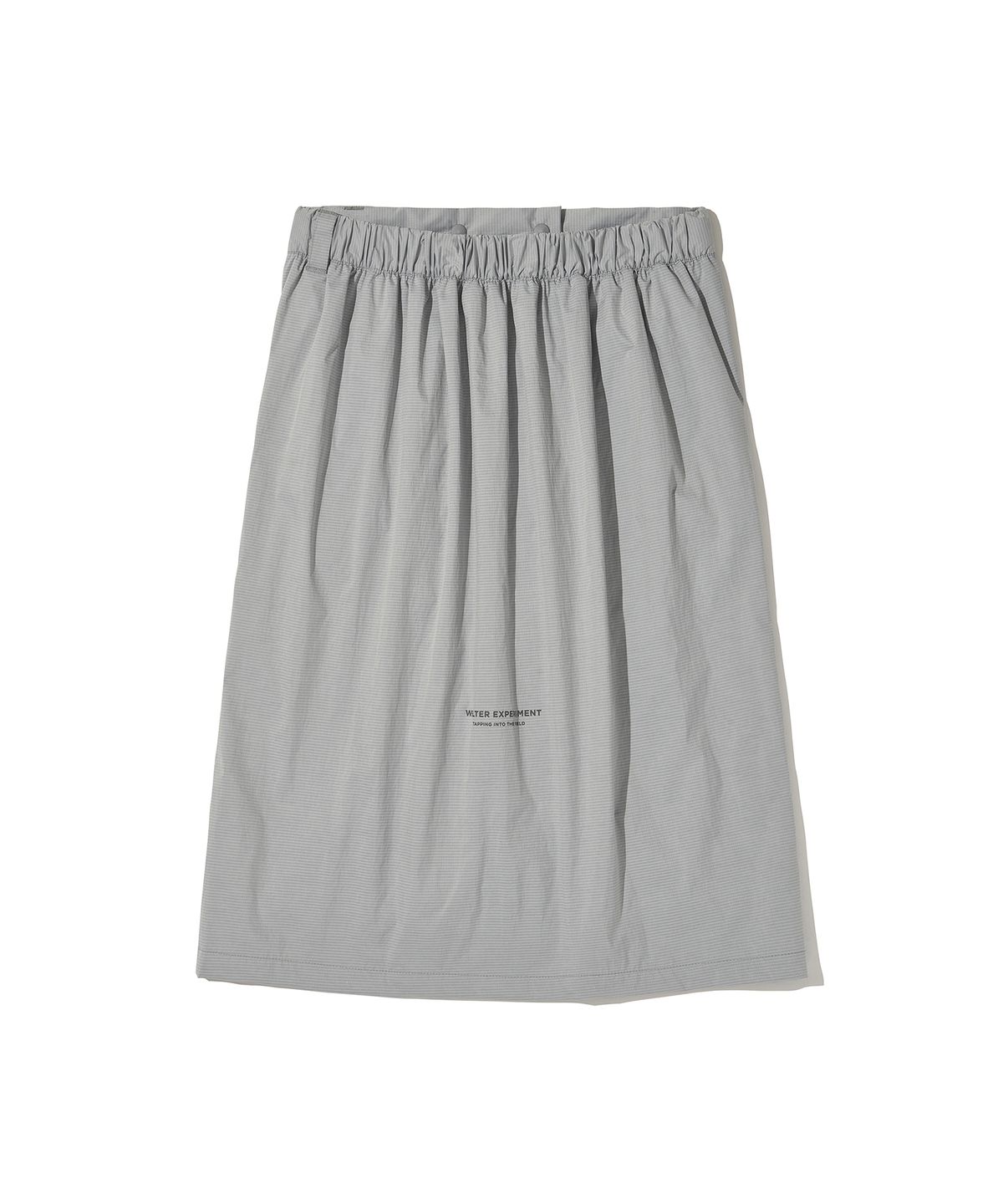 웰터 익스페리먼트(WELTER EXPERIMENT) VENTHRA HIKE SKIRT_SILVER