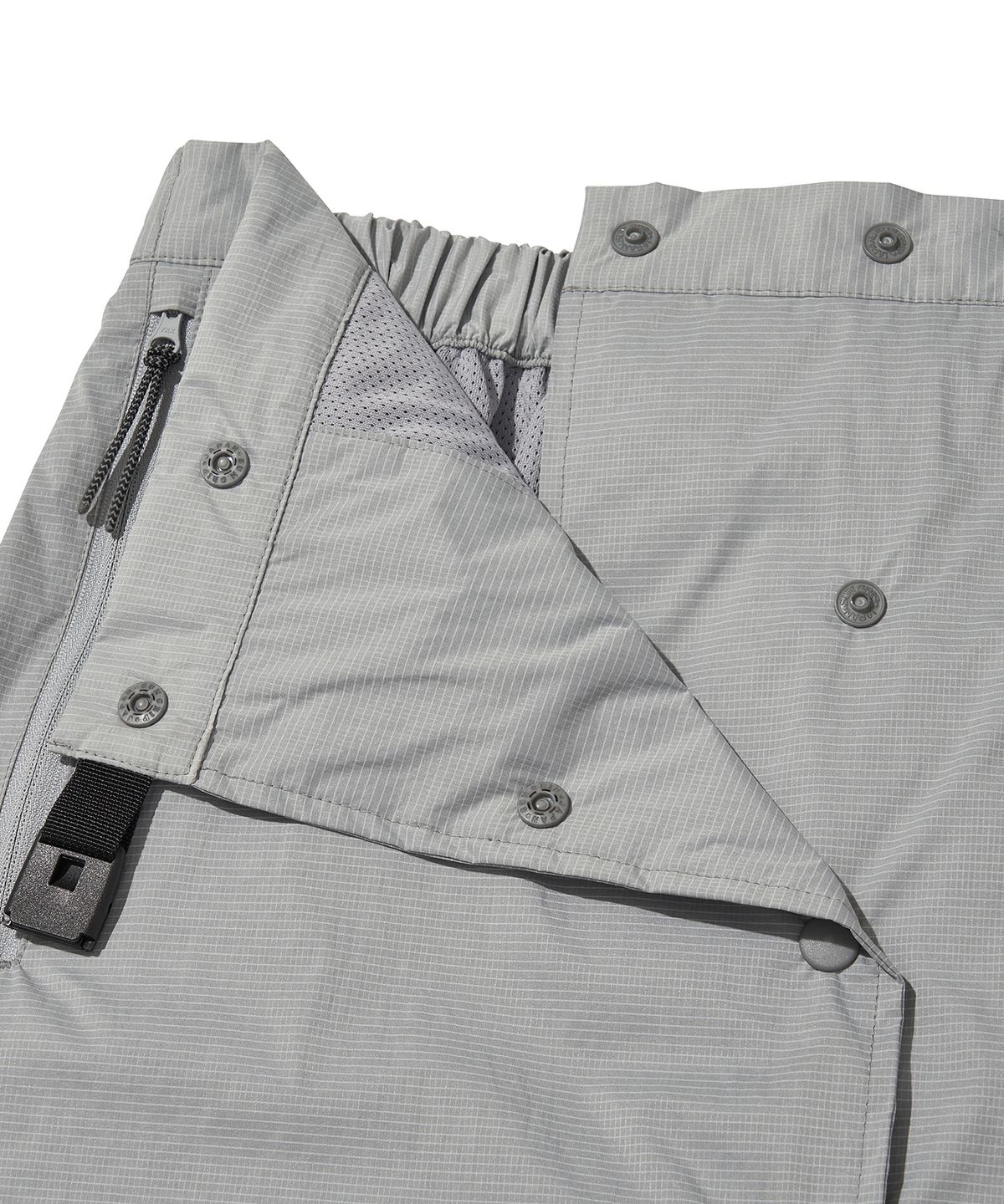 웰터 익스페리먼트(WELTER EXPERIMENT) VENTHRA HIKE SKIRT_SILVER