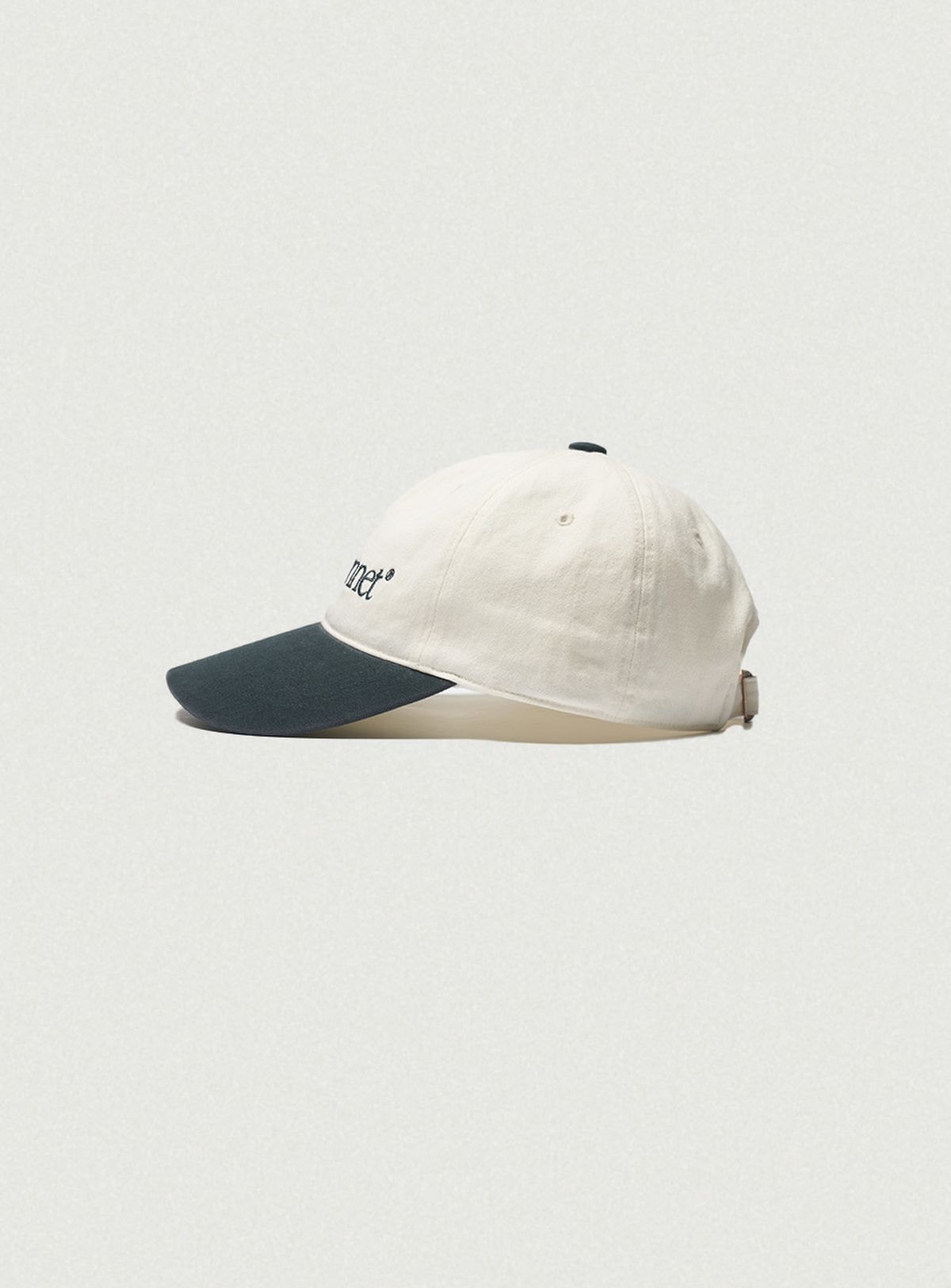 더바넷(THEBARNNET) Two-Tone Logo Ball Cap_Green