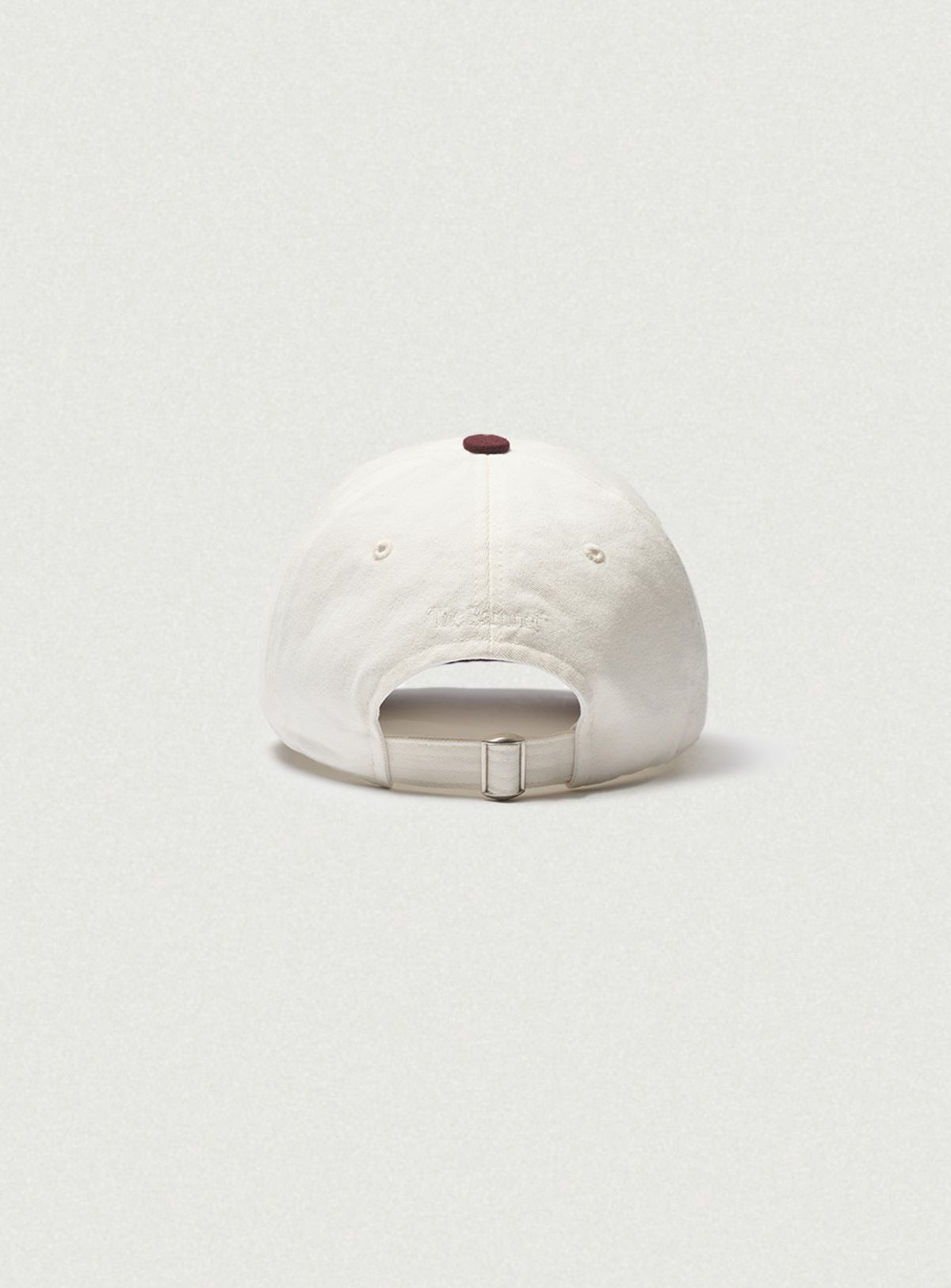 더바넷(THEBARNNET) Two-Tone Logo Ball Cap_Burgundy