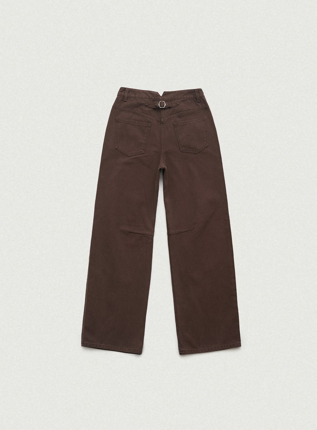 더바넷(THEBARNNET) Dyne Washed Denim Pants_Brown