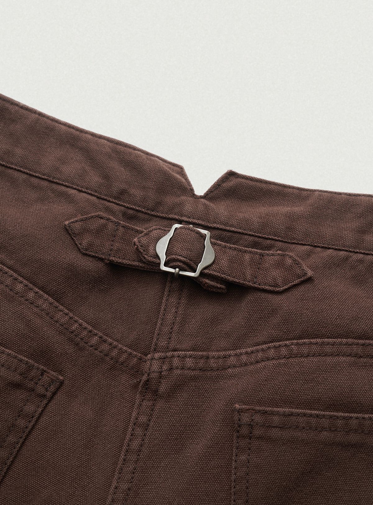 더바넷(THEBARNNET) Dyne Washed Denim Pants_Brown
