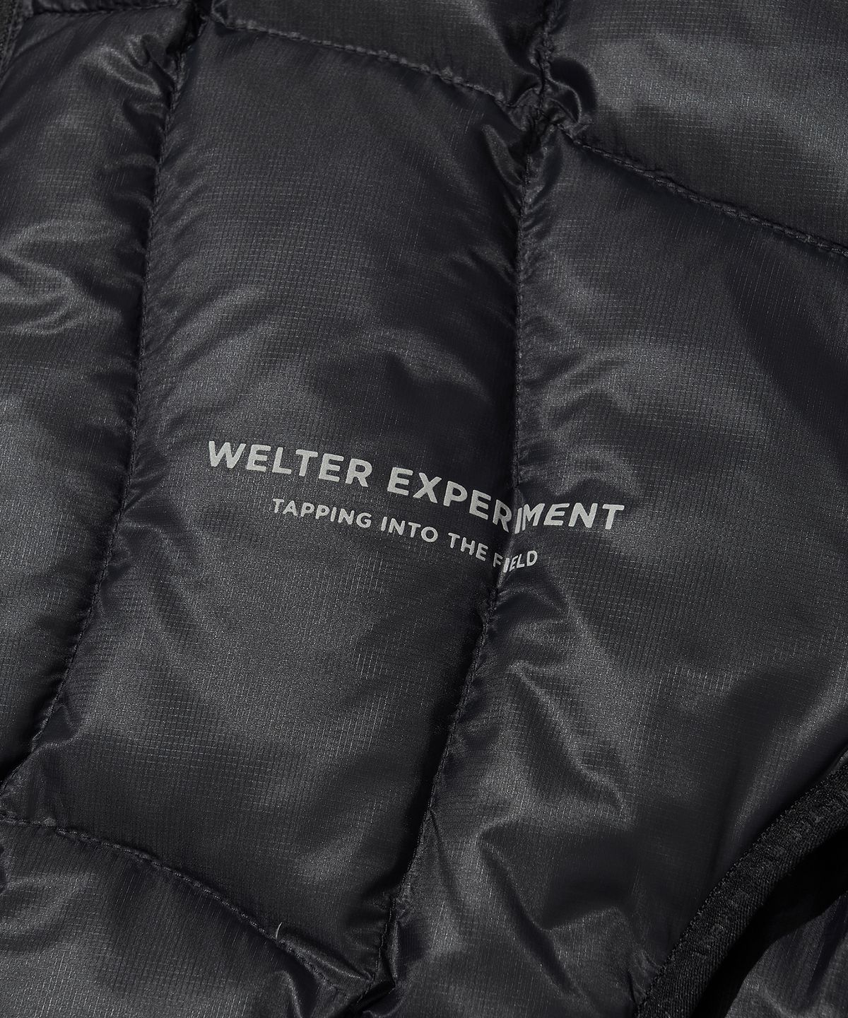 웰터 익스페리먼트(WELTER EXPERIMENT) AIRQUILT MIDWEIGHT PERTEX DOWN JACKET_BLACK