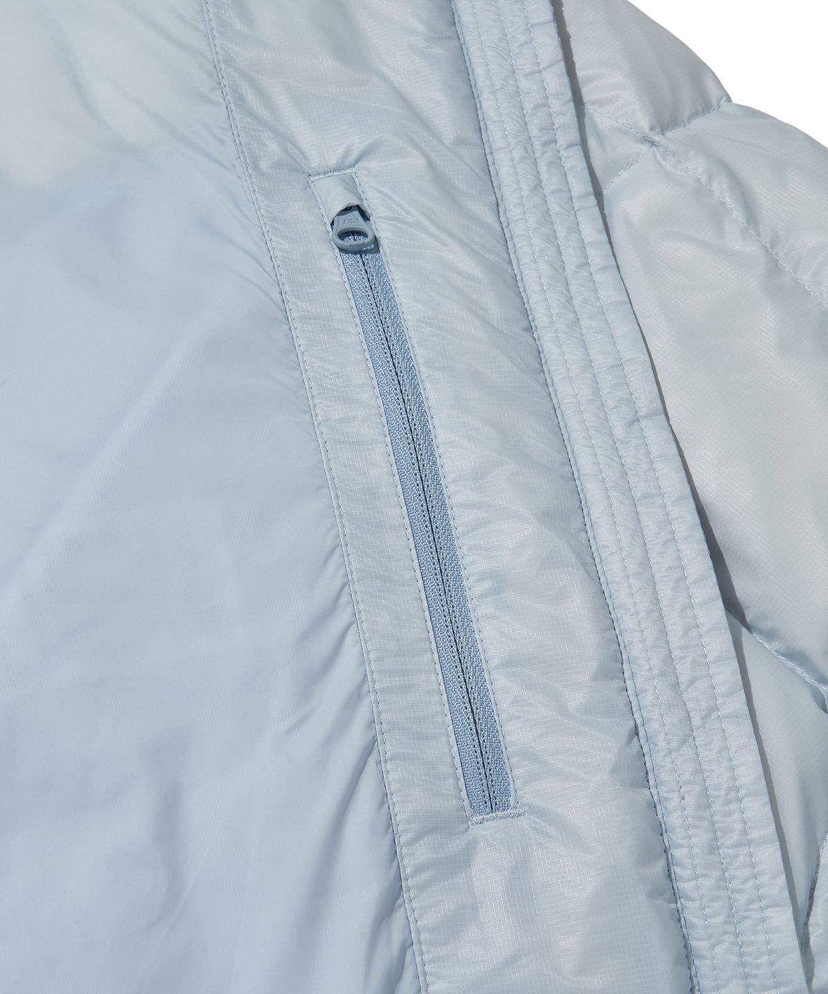 웰터 익스페리먼트(WELTER EXPERIMENT) AIRQUILT MIDWEIGHT PERTEX DOWN JACKET_SKY BLUE