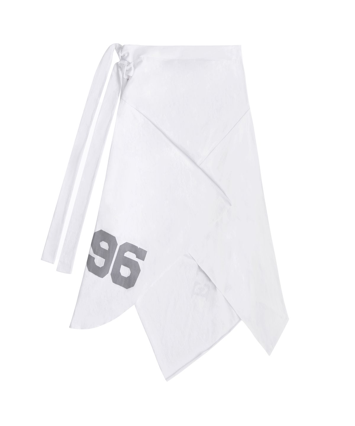 이와이이알(EYEER) Incision Wrap Long Skirt - White