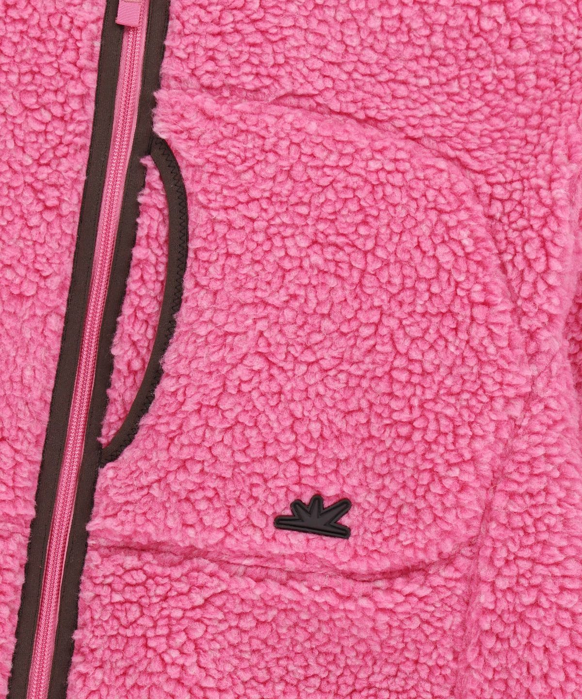 썬러브투어(SUNLOVETOUR) Kumo Sherpa Fleece Jacket Heather Pink