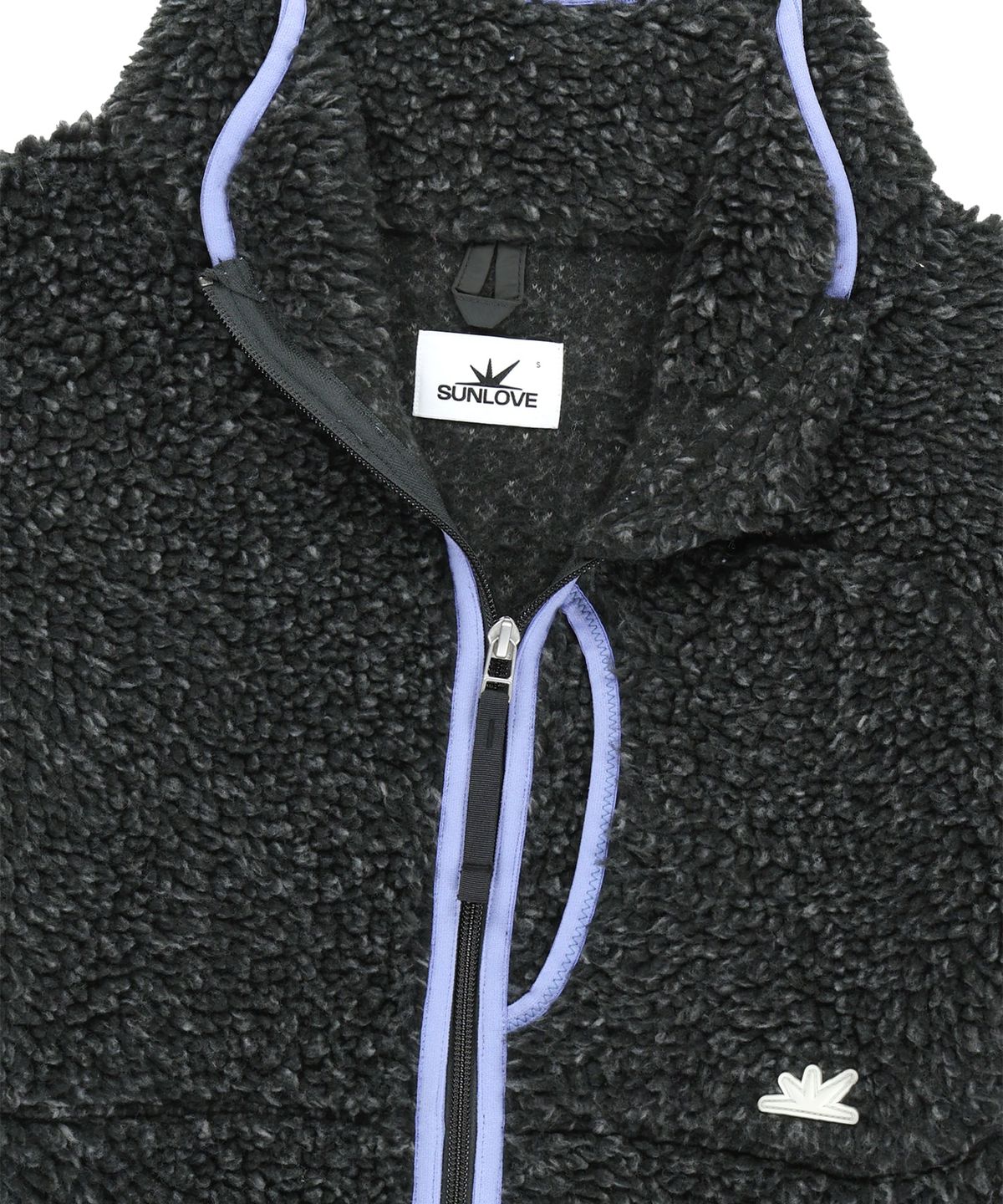 썬러브(SUNLOVE) Kumo Sherpa Fleece Jacket Heather Charcoal