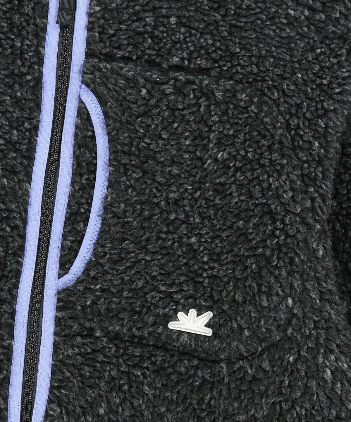 썬러브(SUNLOVE) Kumo Sherpa Fleece Jacket Heather Charcoal