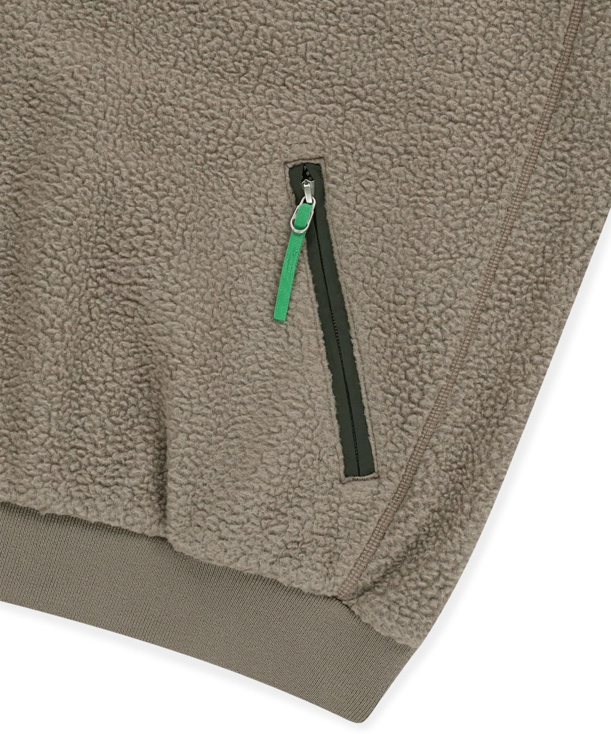 썬러브투어(SUNLOVETOUR) Zip Player Fleece Pullover Taupe