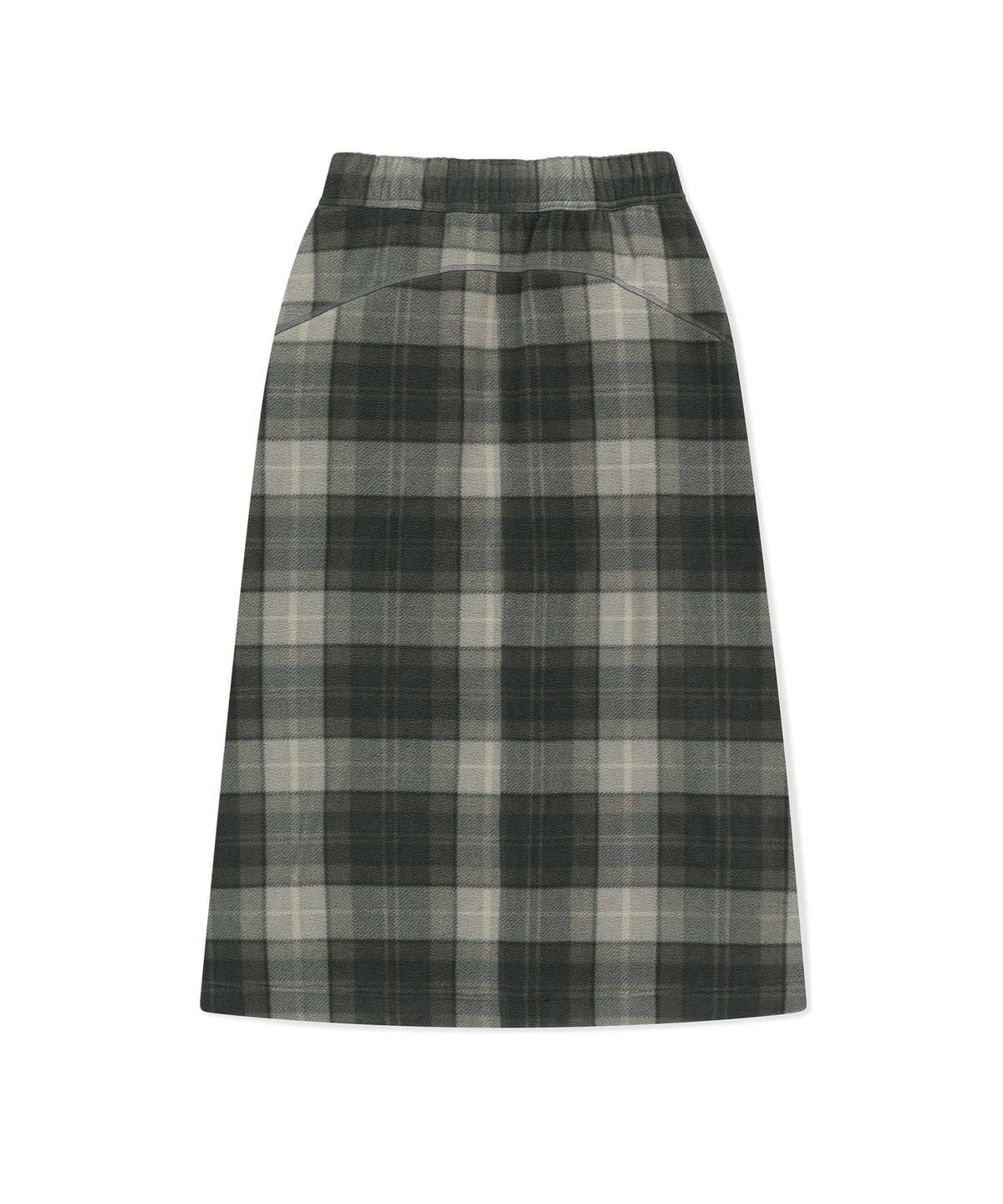 썬러브투어(SUNLOVETOUR) Fleece Long Skirt Grey