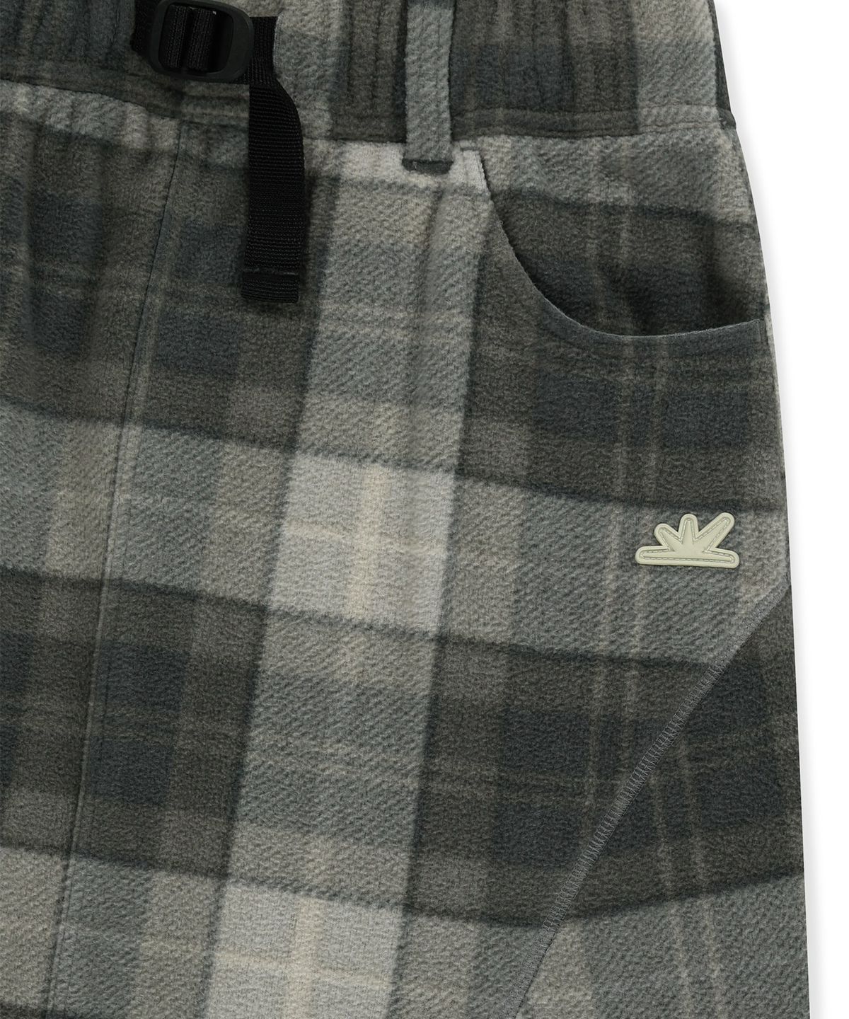 썬러브투어(SUNLOVETOUR) Fleece Long Skirt Grey