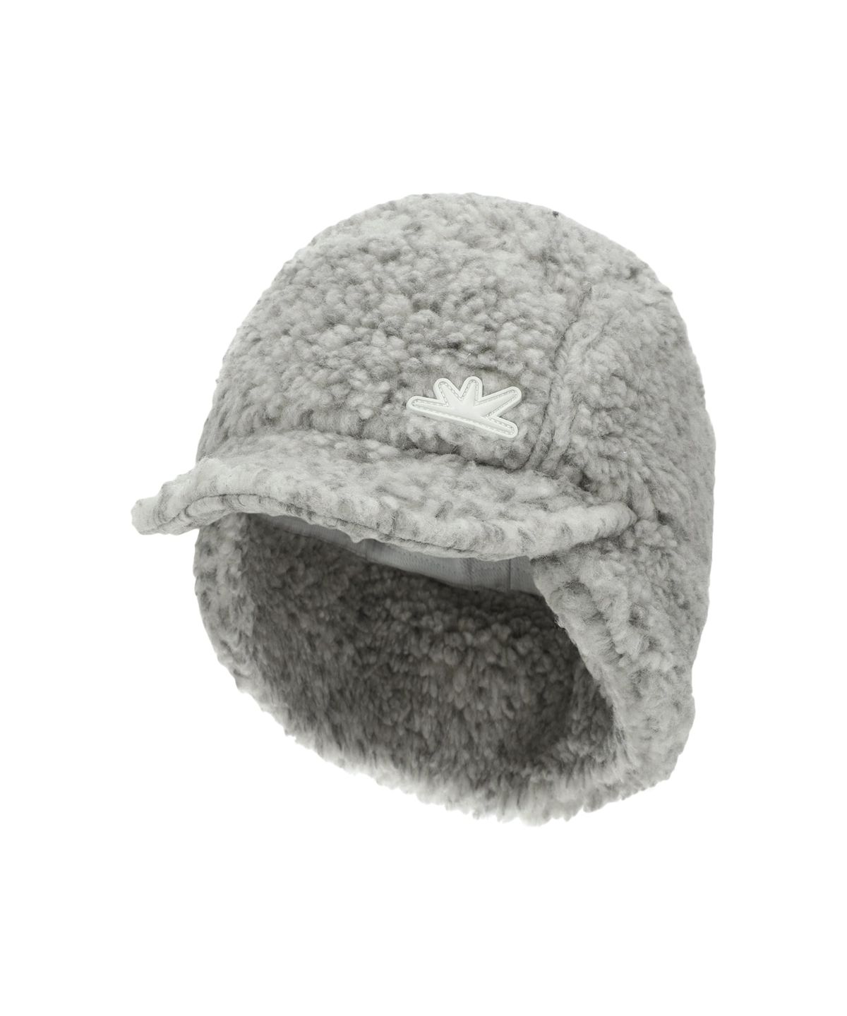 썬러브투어(SUNLOVETOUR) Sherpa Fleece Earflap Cap Heather Grey