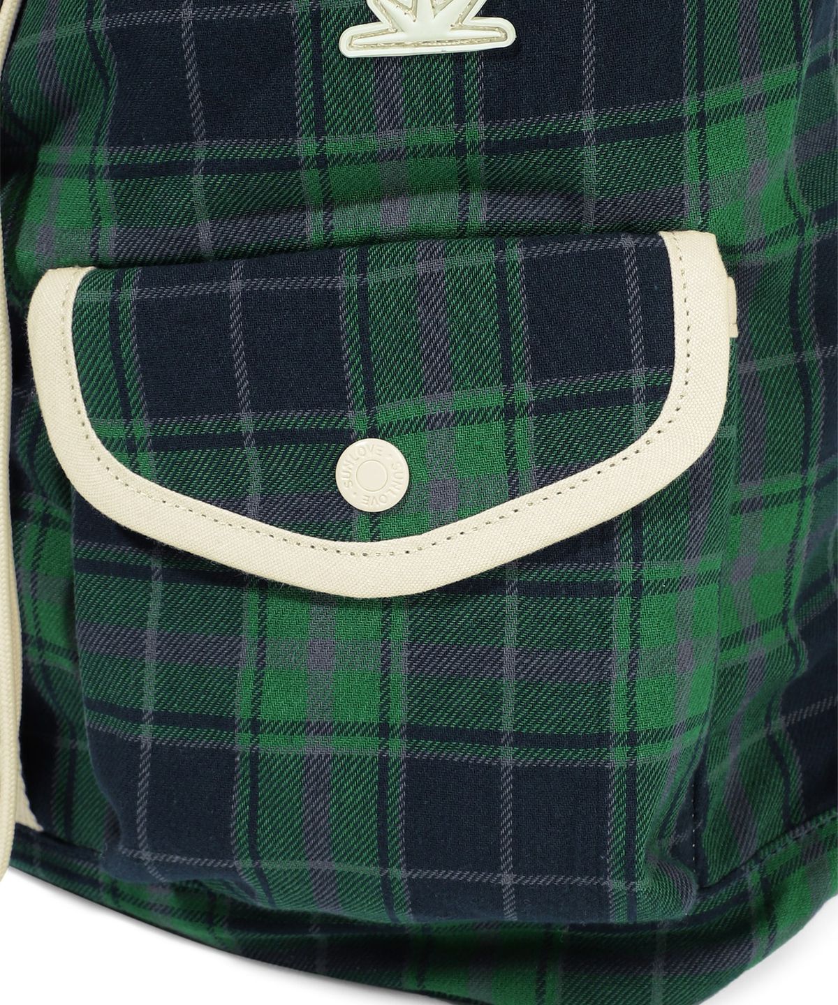 썬러브(SUNLOVE) Flannel Explorer Daypack Green