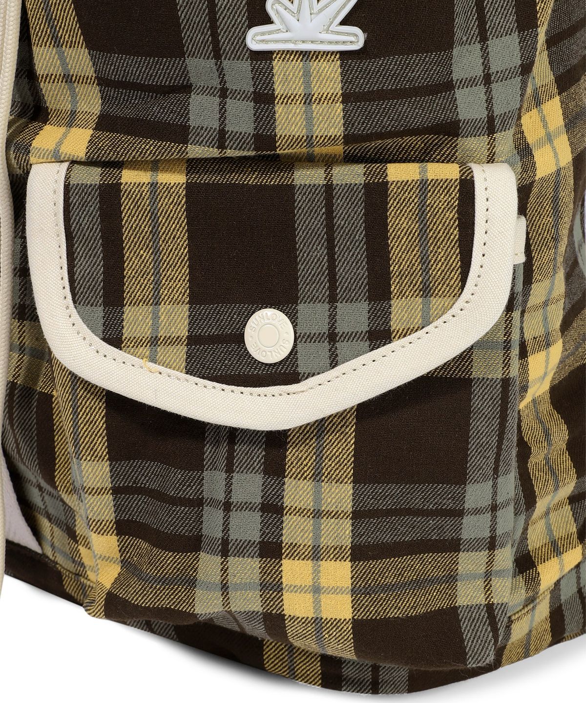 썬러브투어(SUNLOVETOUR) Flannel Explorer Daypack Yellow