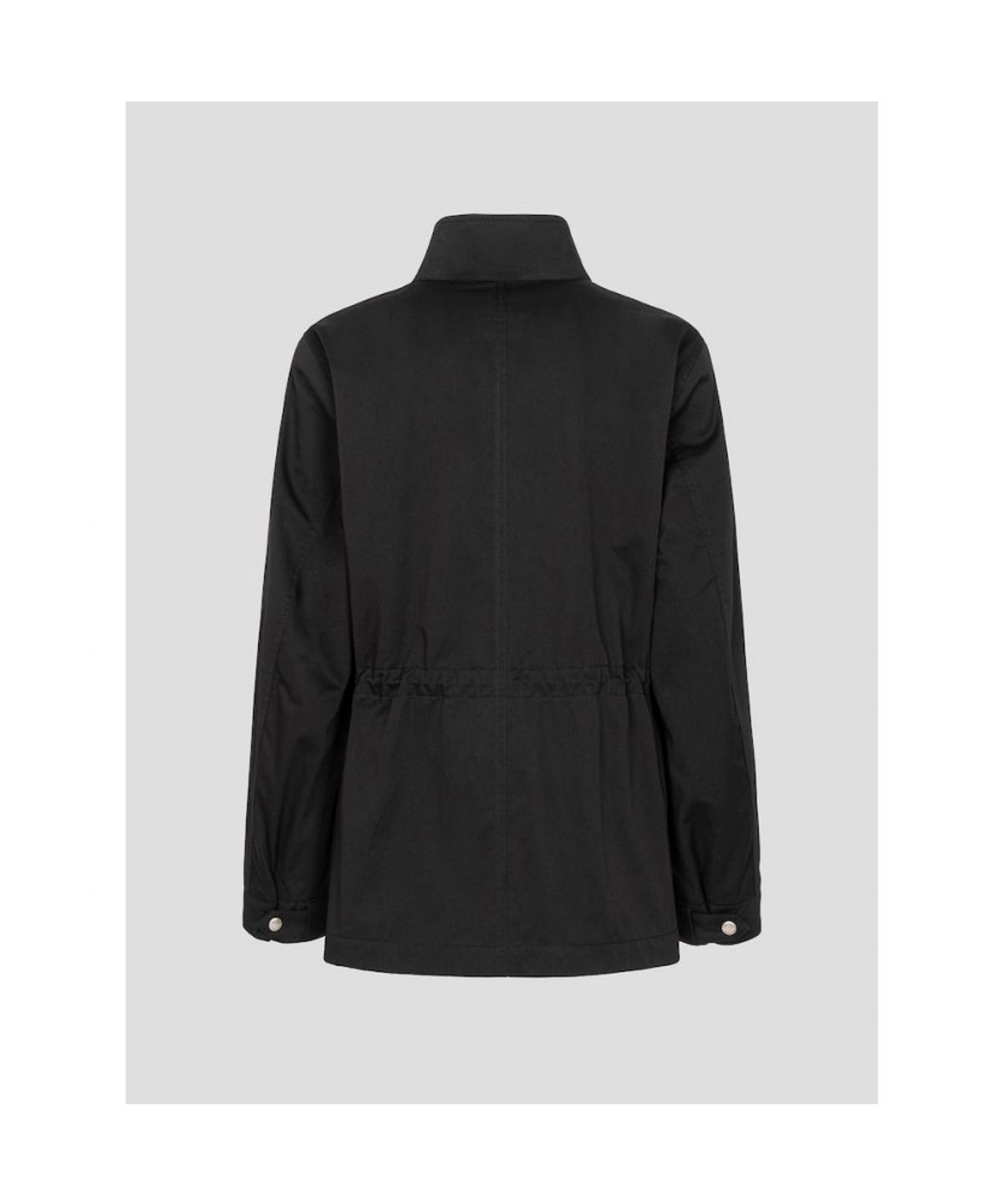 빈폴 레이디스(BEANPOLE LADIES) 반넥 사파리형 헌팅 점퍼  블랙 (BF5939C025)