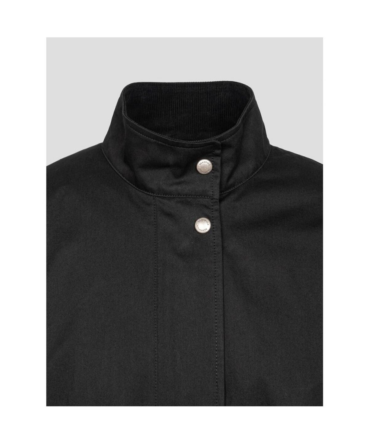 빈폴 레이디스(BEANPOLE LADIES) 반넥 사파리형 헌팅 점퍼  블랙 (BF5939C025)