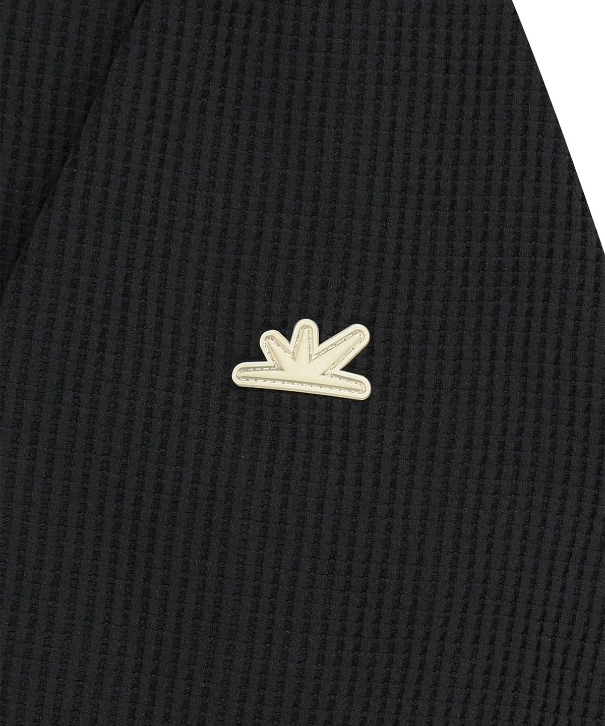 썬러브(SUNLOVE) Aero Waffle Hoodie Black