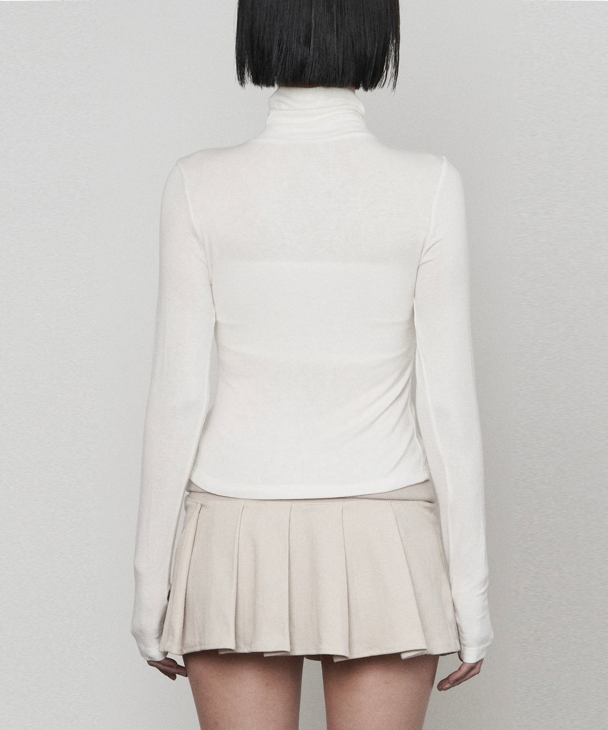 에트오소메(ETRE AU SOMMET) Polar Bean Button Cardigan (IVORY)