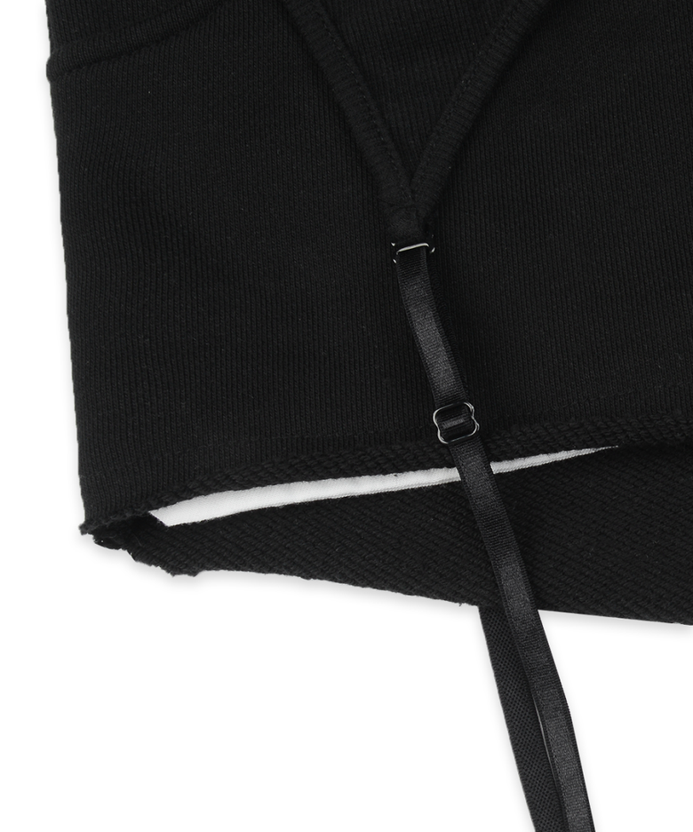 MUSINSA公式 | 41PRAY Layered Shorts / Black