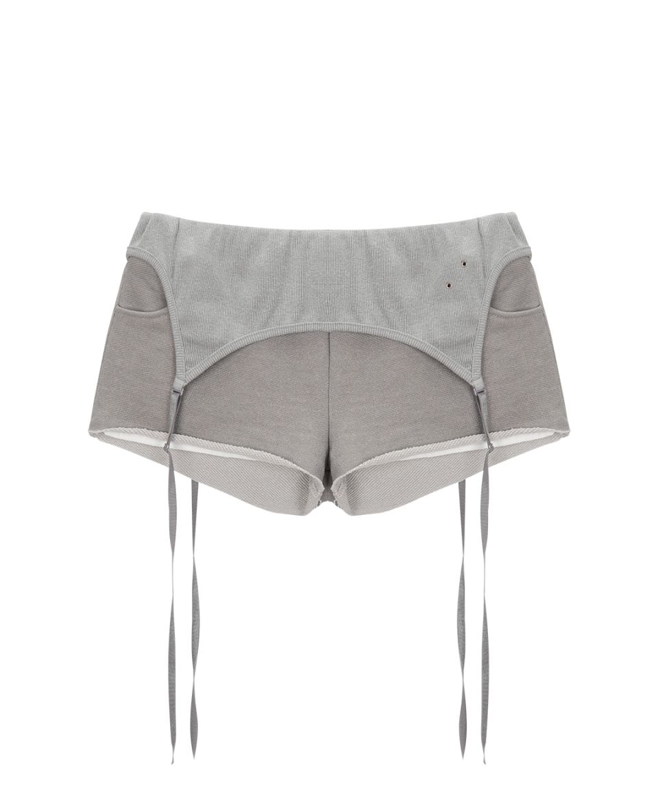 MUSINSA公式 | 41PRAY Layered Shorts / Grey