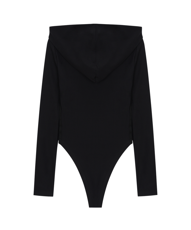 MUSINSA公式 | 41PRAY Hoodie Bodysuit / Black