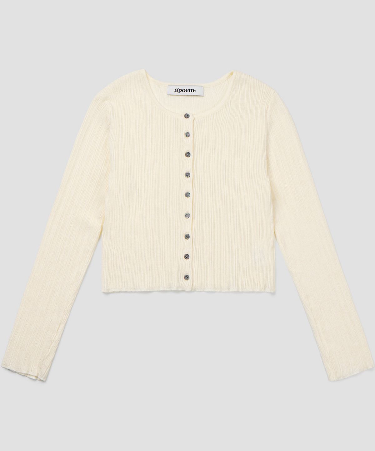 아포엠(APOEM) STRAP KNIT CARDIGAN SET (3C)
