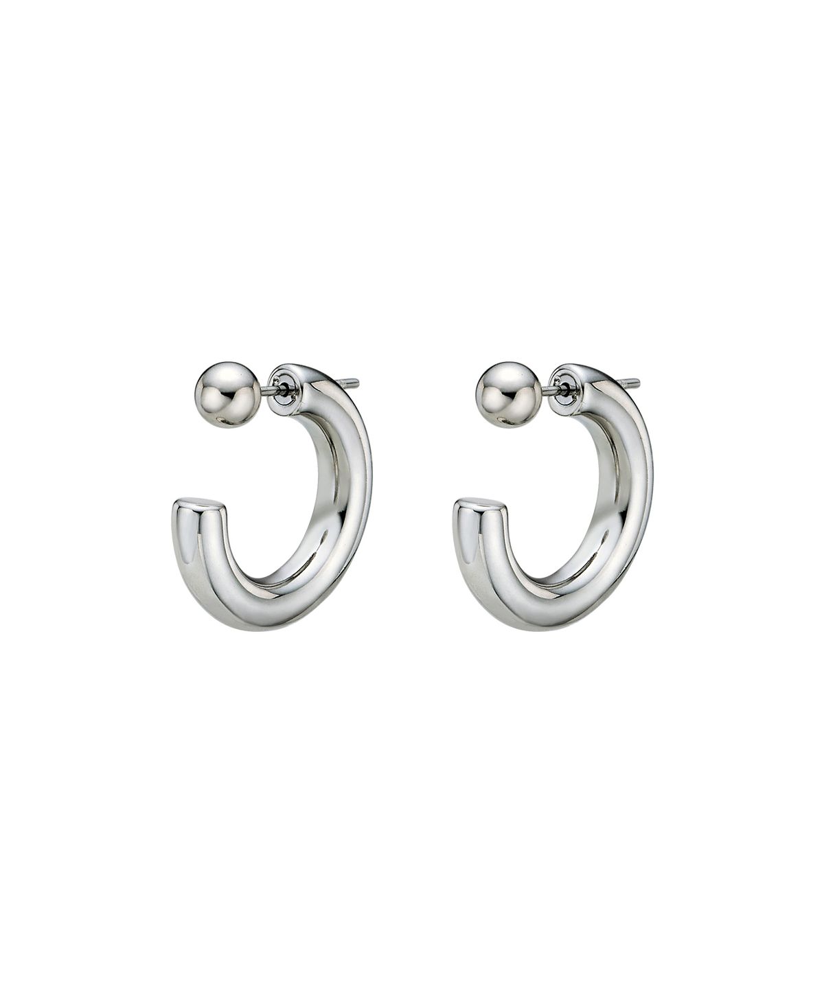 스칼렛또(SCALETTO) UR002 Ball and Hoop Earrings