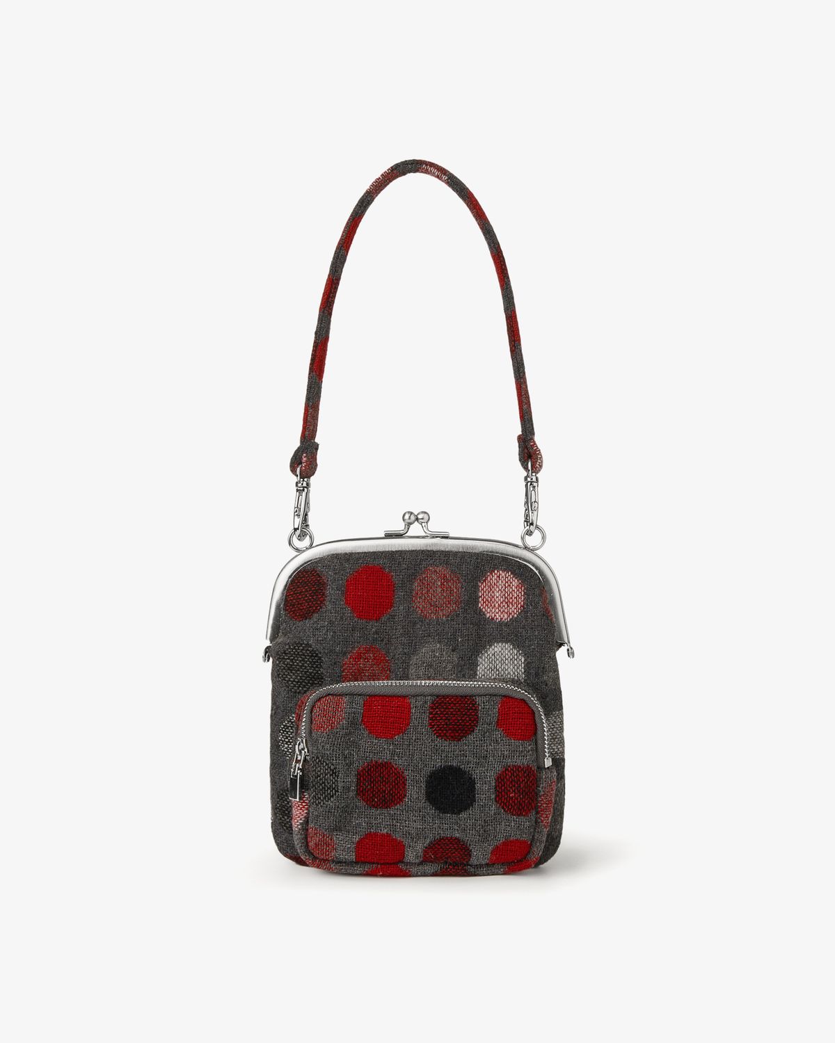 에이이에이이(AEAE) MINI POCKET 2WAY BAG [DOT CHARCOAL]