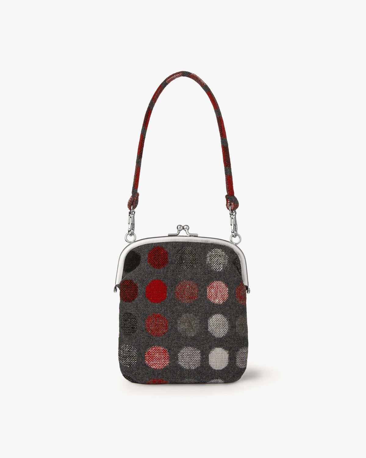 에이이에이이(AEAE) MINI POCKET 2WAY BAG [DOT CHARCOAL]